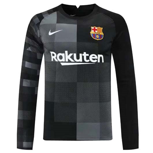 Tailandia Camiseta Barcelona Portero ML 2021/2022 Negro